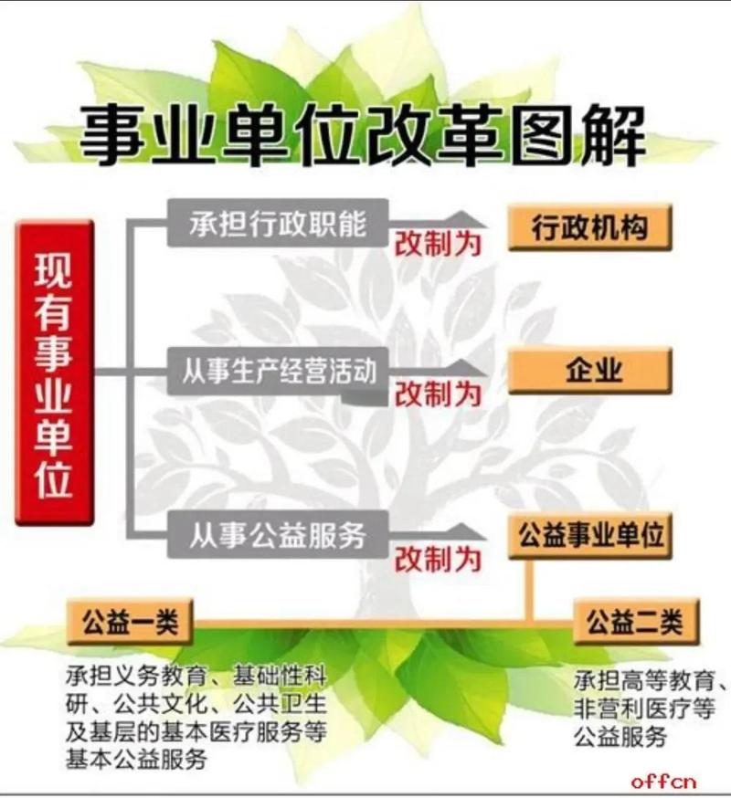 事业单位改革文件图表