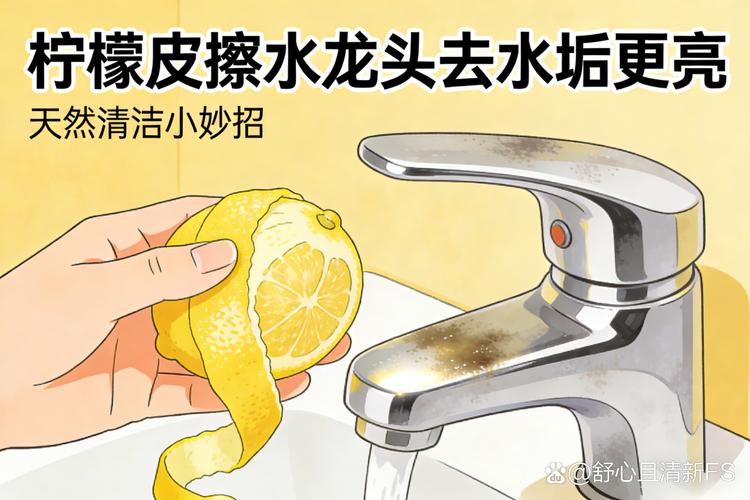 一擦就亮!柠檬皮就是免费清洁剂