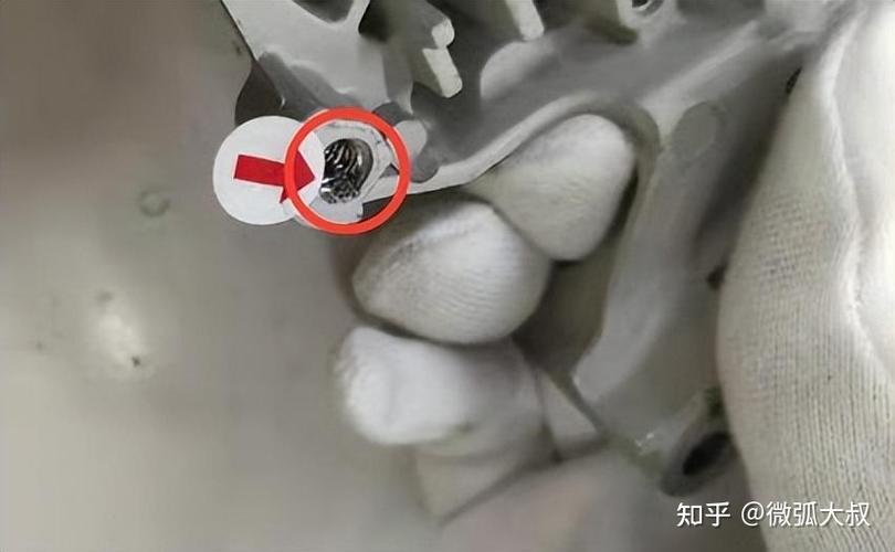 微弧氧化不合格工件接触点烧蚀缺陷图
