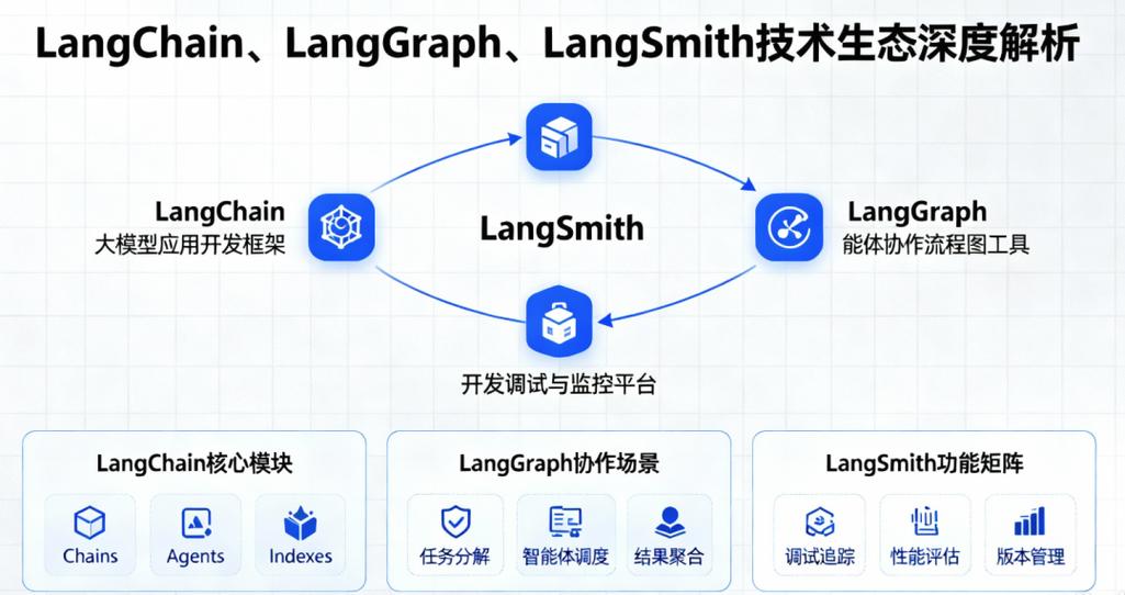 LangChain第三方生态集成服务示意图