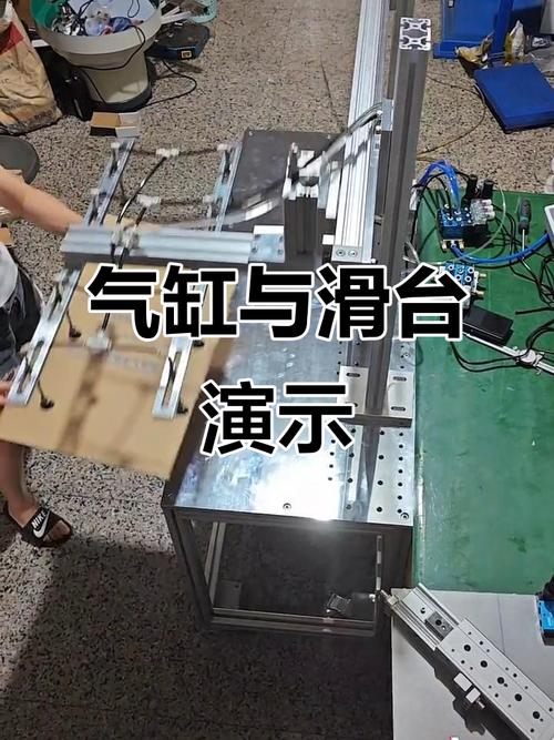 食品烘焙生产线不锈钢气动气缸安装