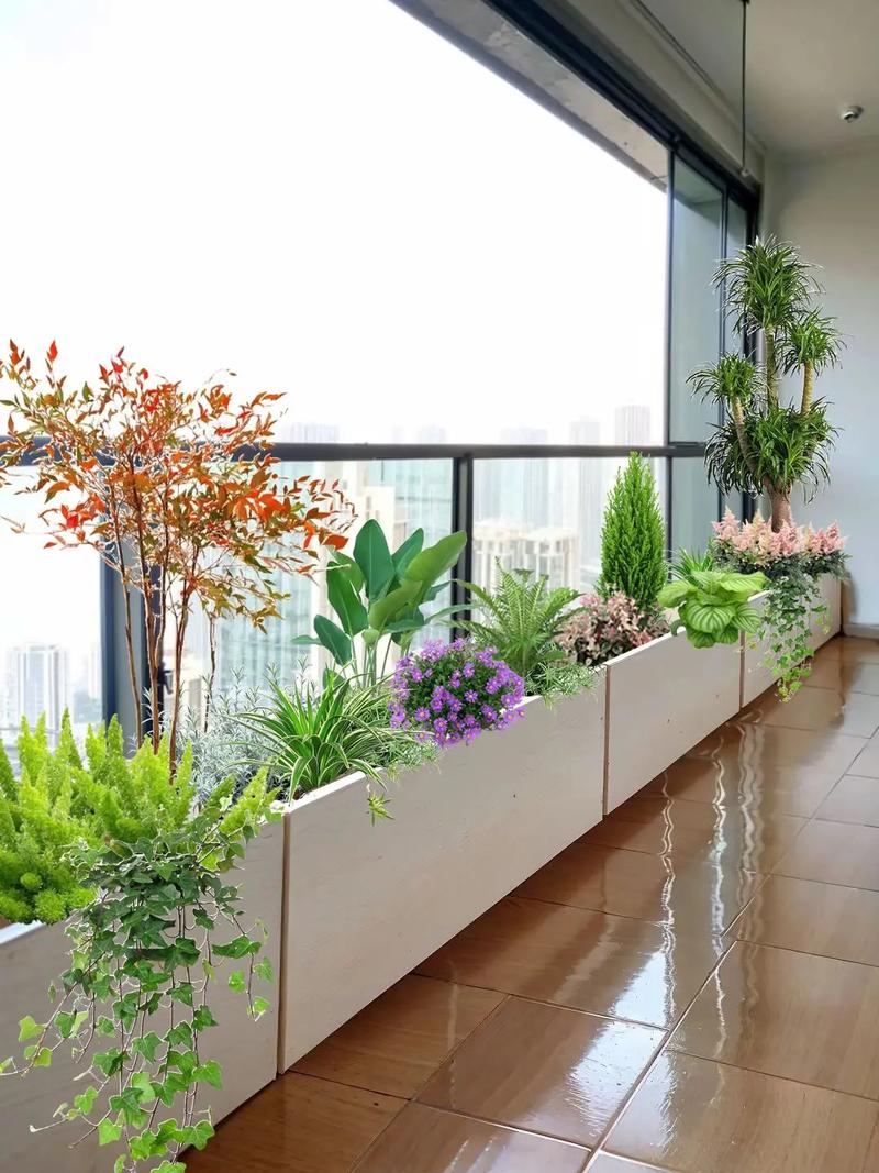 阳台小型花艺布置预算对比图