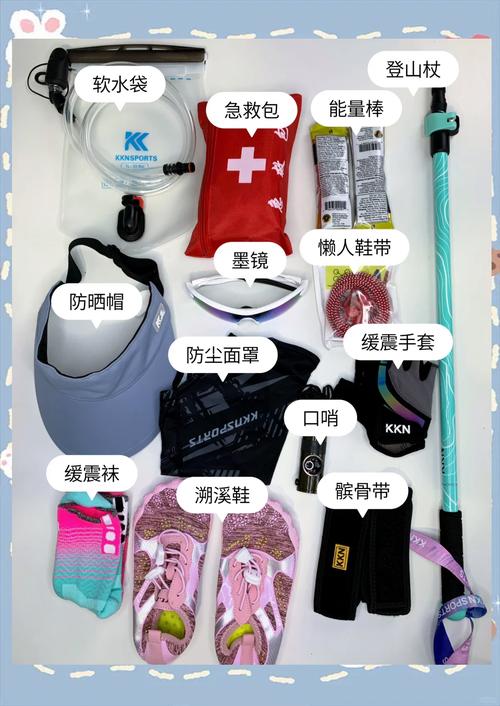 春季宝宝户外活动便携装备整理实拍