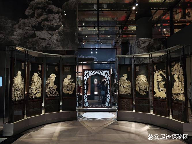 流失海外的中国石刻文物展览现场