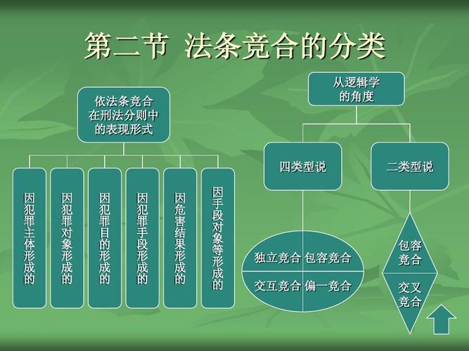 刑事案件法律适用法条竞合对比表格