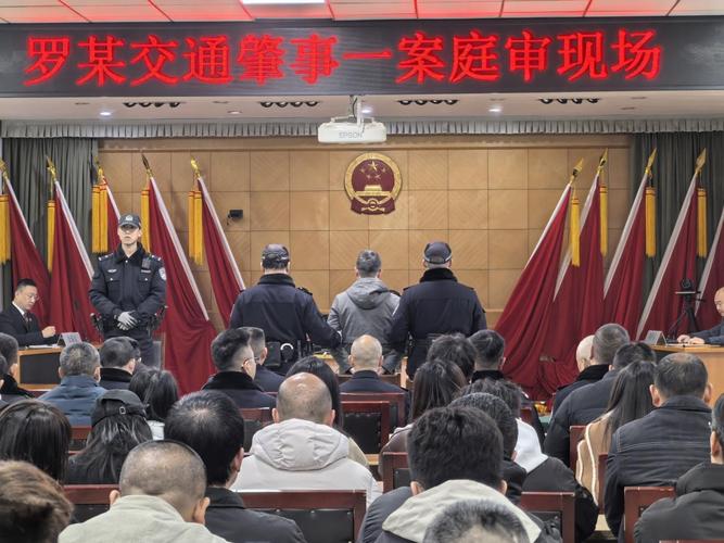 交通事故后网约车平台责任争议庭审现场照片
