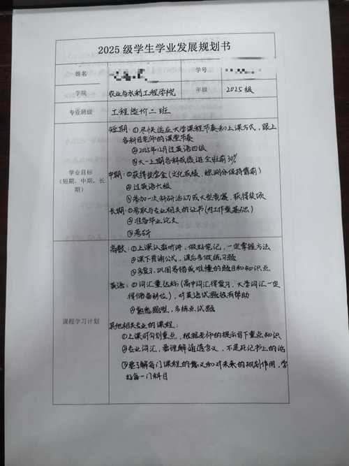 新课标高中生学业发展指导手册内页