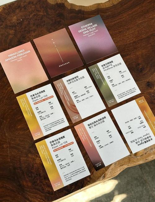 南京社区咖啡店月度订阅豆卡展示