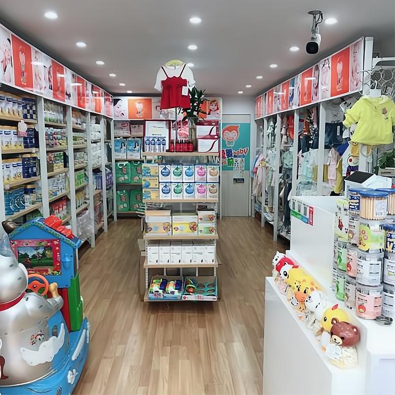 社区超市小众母婴选品陈列图