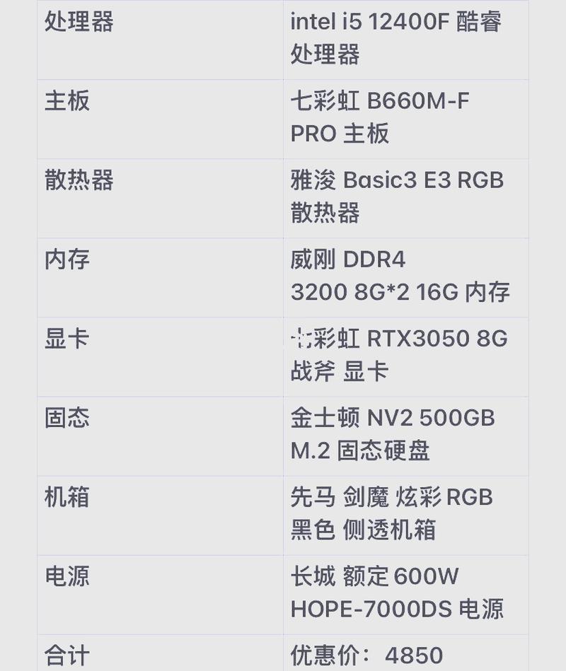 5000元价位笔记本电脑鲁大师硬件参数截图
