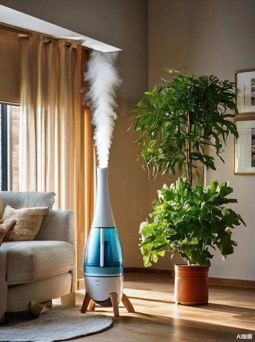 干燥季加湿器正确摆放位置示意图