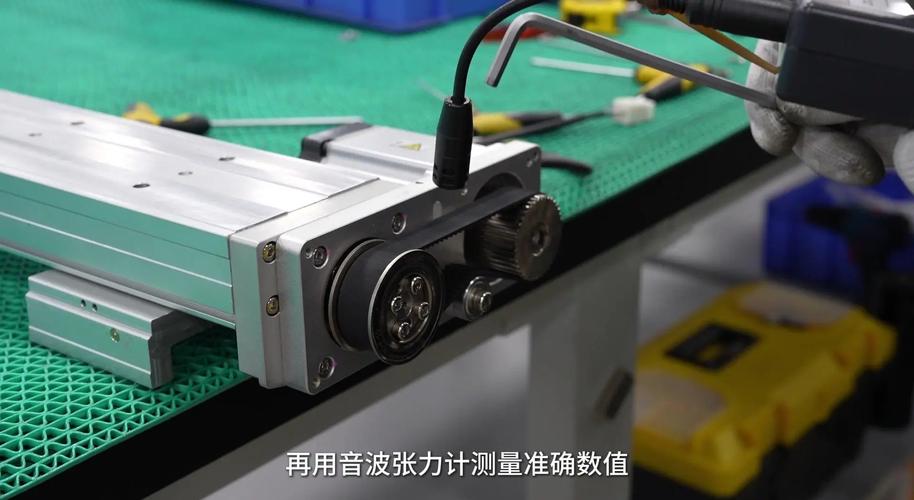 工业机床同步带安装现场图