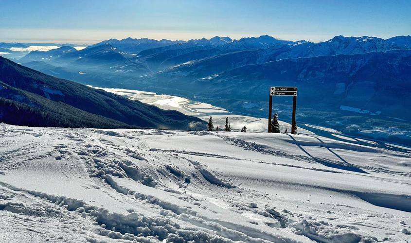 加拿大Revelstoke滑雪碗状野雪