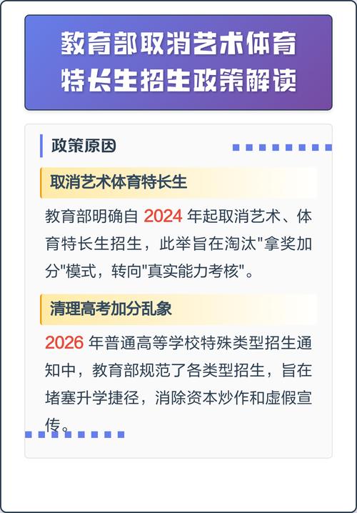 一、特长生招生真的取消了吗?