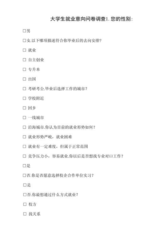 年轻人择业填写意向表困惑场景