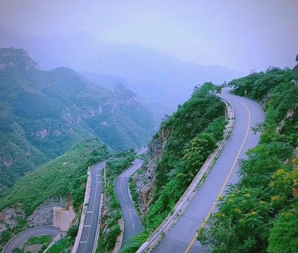 南漳云台山水库盘山环湖公路