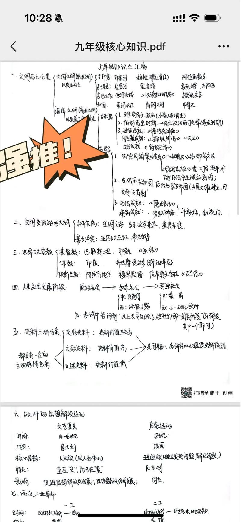 期末考试重点复习笔记整理