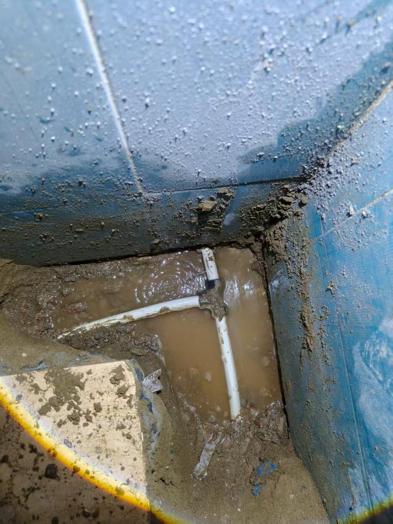 厨卫暗管漏水点检测现场