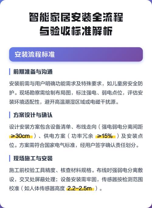 智能家居施工与验收常见问题