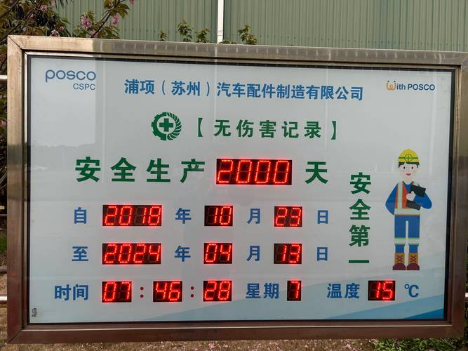 工厂安全生产事故纪念日警示牌