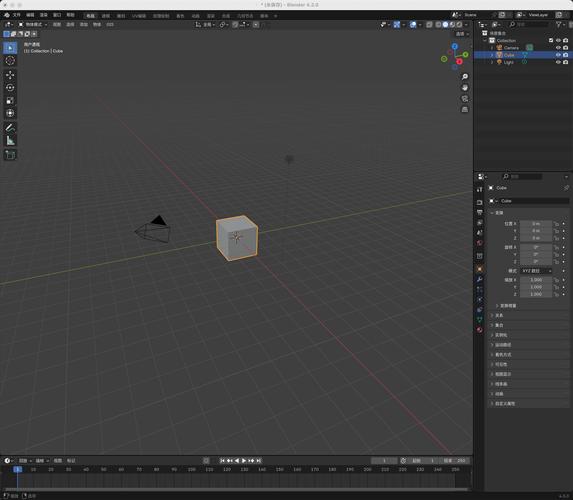 Blender三维建模软件雕刻模式界面