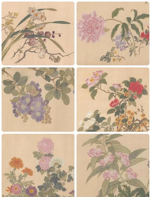 清代邹一桂小山画谱颜料制作图解