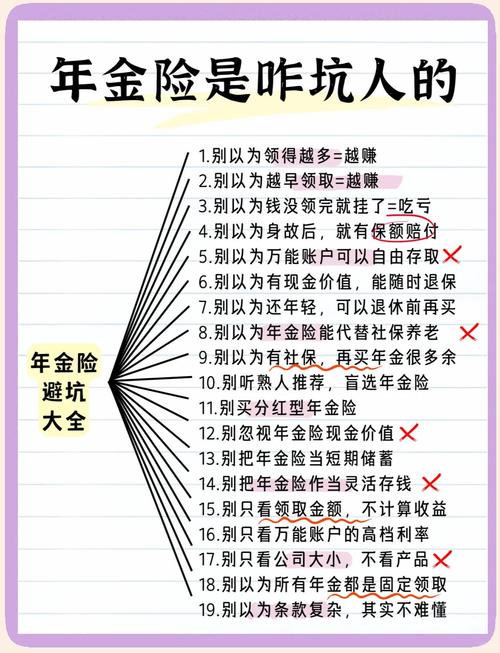 买年金险最容易踩的三个坑，记牢了