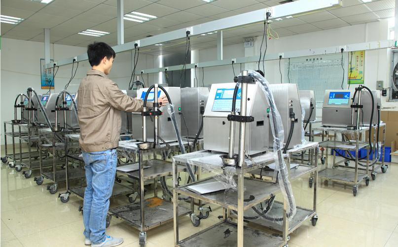 手持喷码机厂家生产组装车间实拍