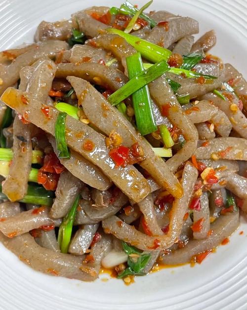 南漳人吃手工魔芋,最简单的做法最香