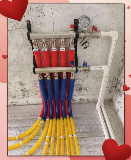 水地暖分集水器安装位置示意图