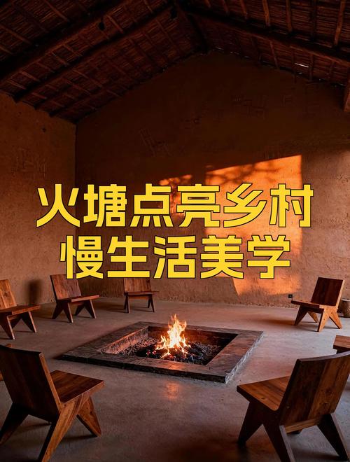 傣族传统竹楼内部火塘生活区