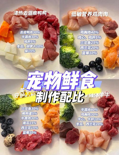 家庭自制宠物鲜食常见错误搭配示例