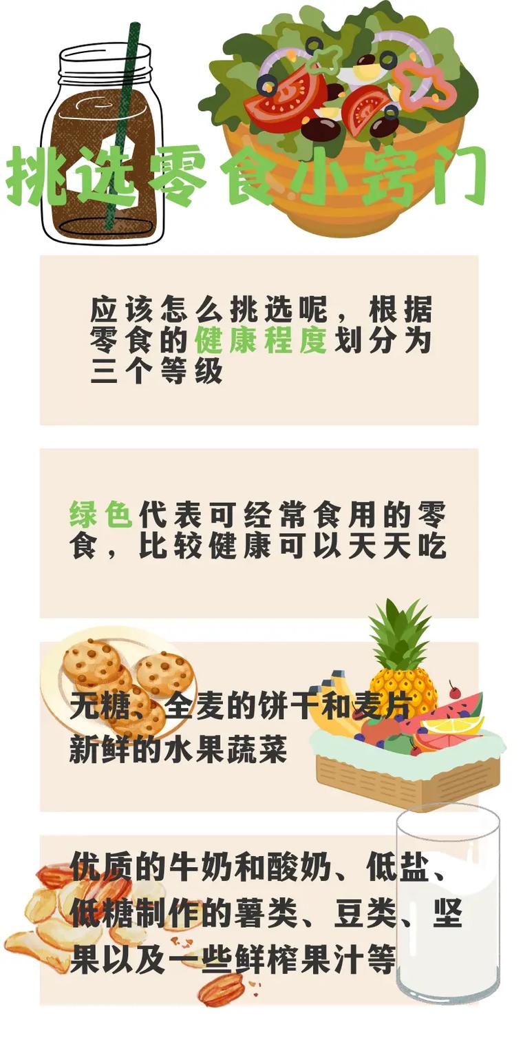 六、顺便聊聊健康零食的选择