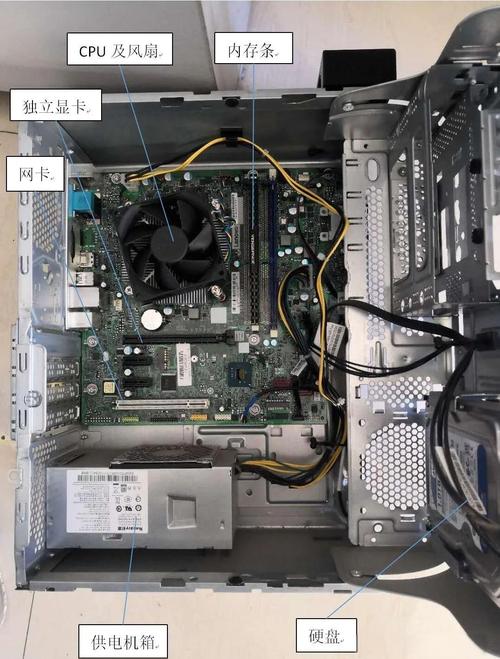 2000年代南京网吧台式机内部硬件