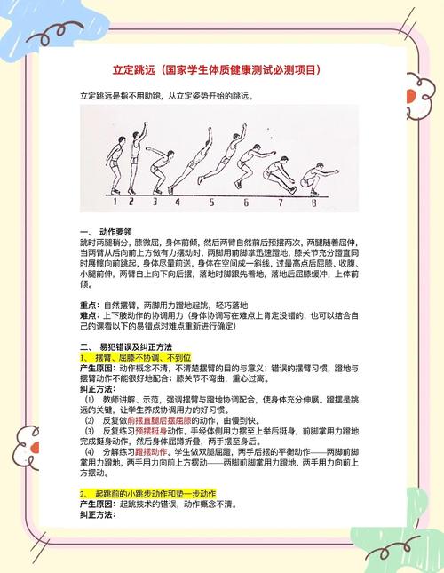 正确立定跳远摆臂的三个核心细节