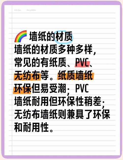 无纺布壁纸与PVC壁纸材质对比图