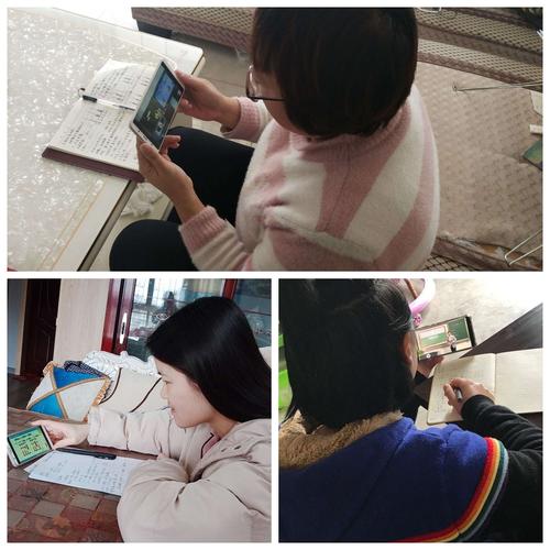 教师用手机记录学生课堂表现