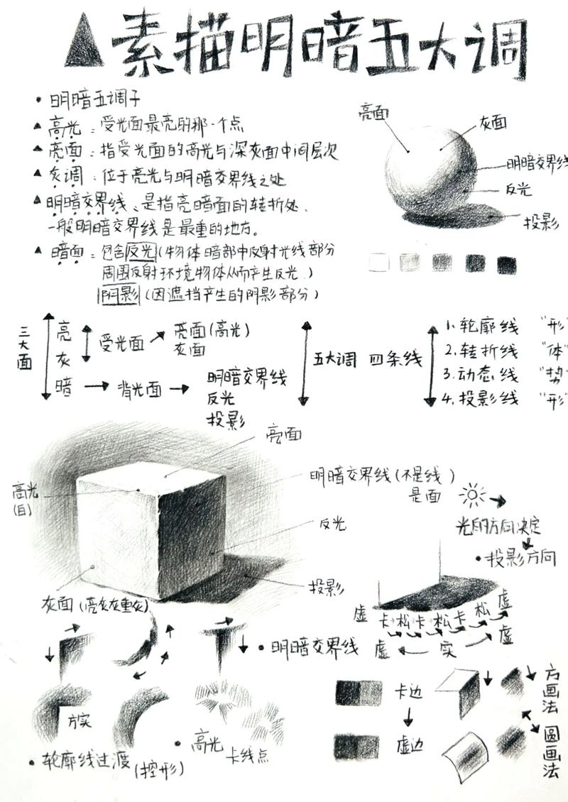 从素描基础理论里,我悄悄学到的几件事