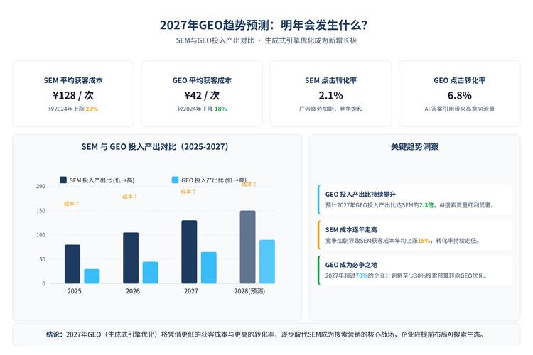 不同规模企业GEO优化投入产出对比图
