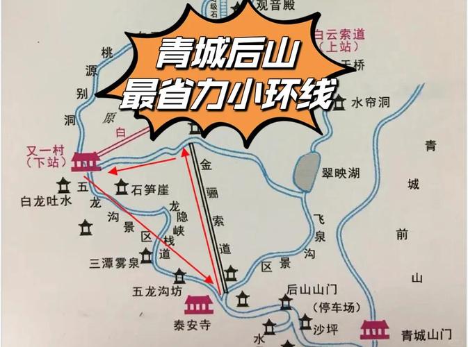 路线一:后山上,前山下——但避开索道