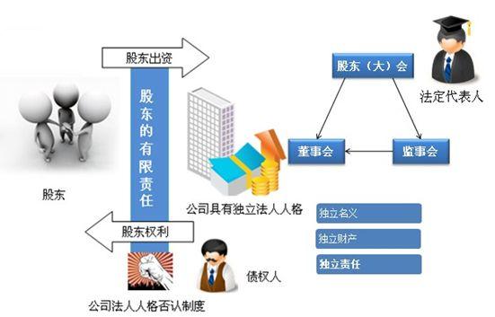 我国公司法人人格否认制度适用要件示意图