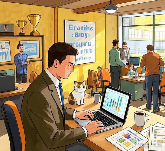 毕业生犹豫选择创业公司还是大厂场景插画