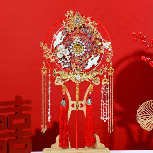 团扇在婚礼上的正确打开方式,错过后悔!-婚庆网