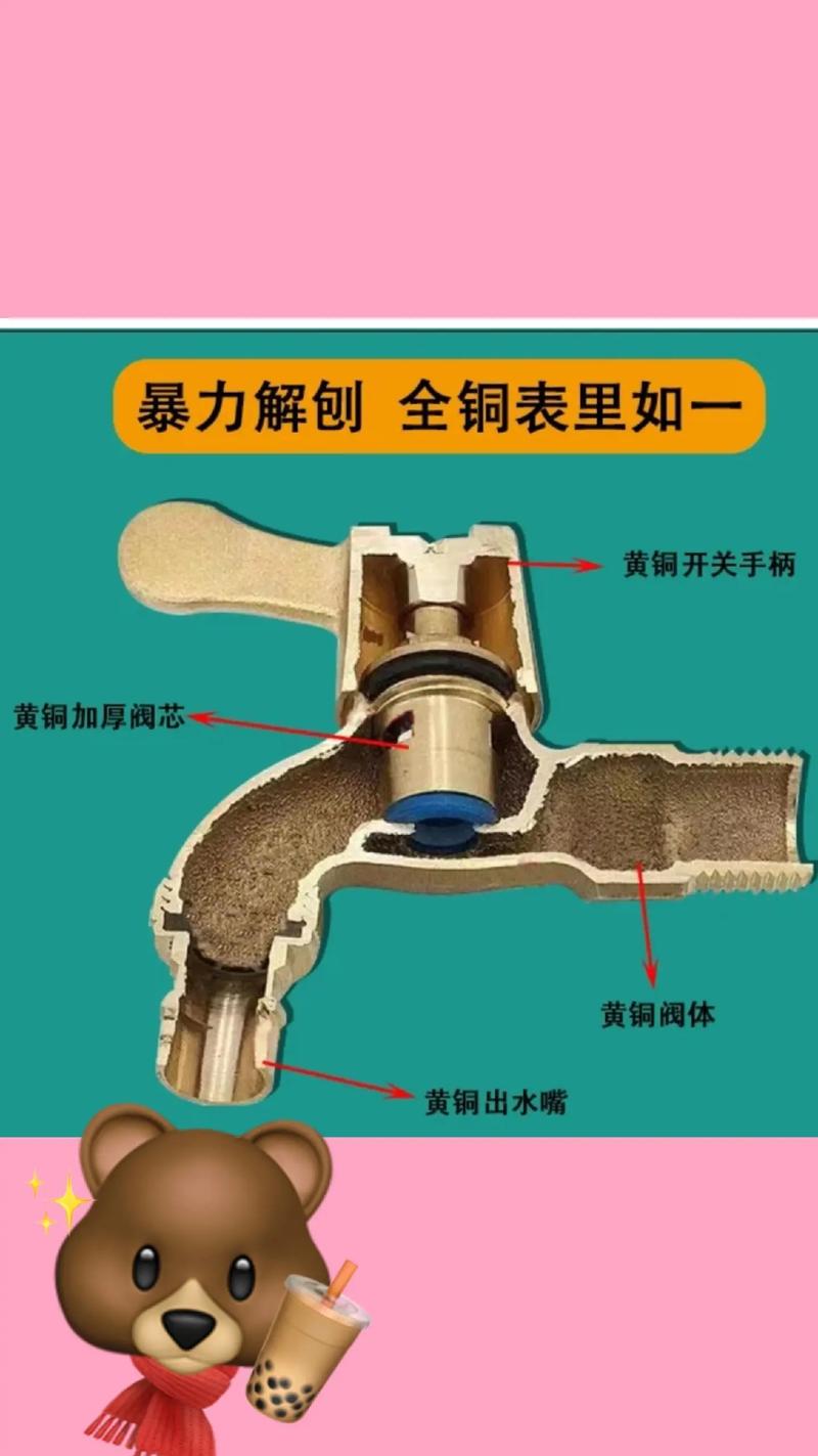 装修五金龙头镀银层剖面结构图