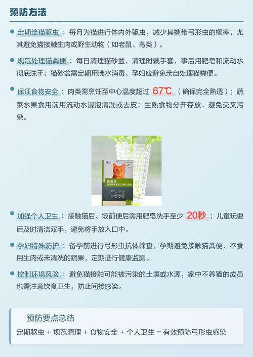 家养猫弓形虫日常预防步骤图