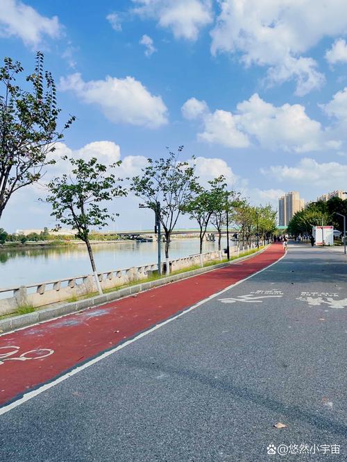 平原城郊滨河骑行绿道路线实拍