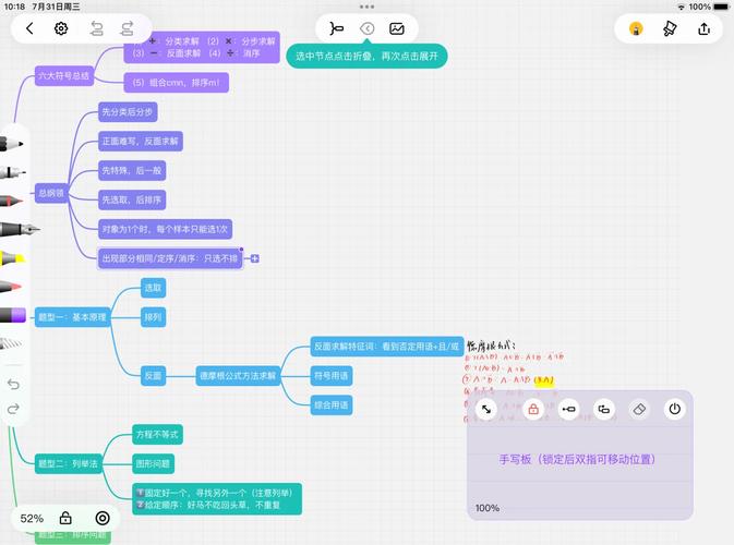 思维导图软件XMind操作界面截图