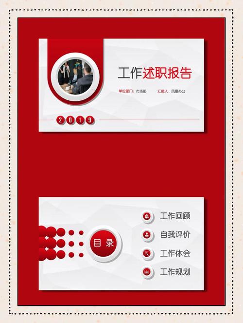 重点突出的职场工作汇报PPT页面示例