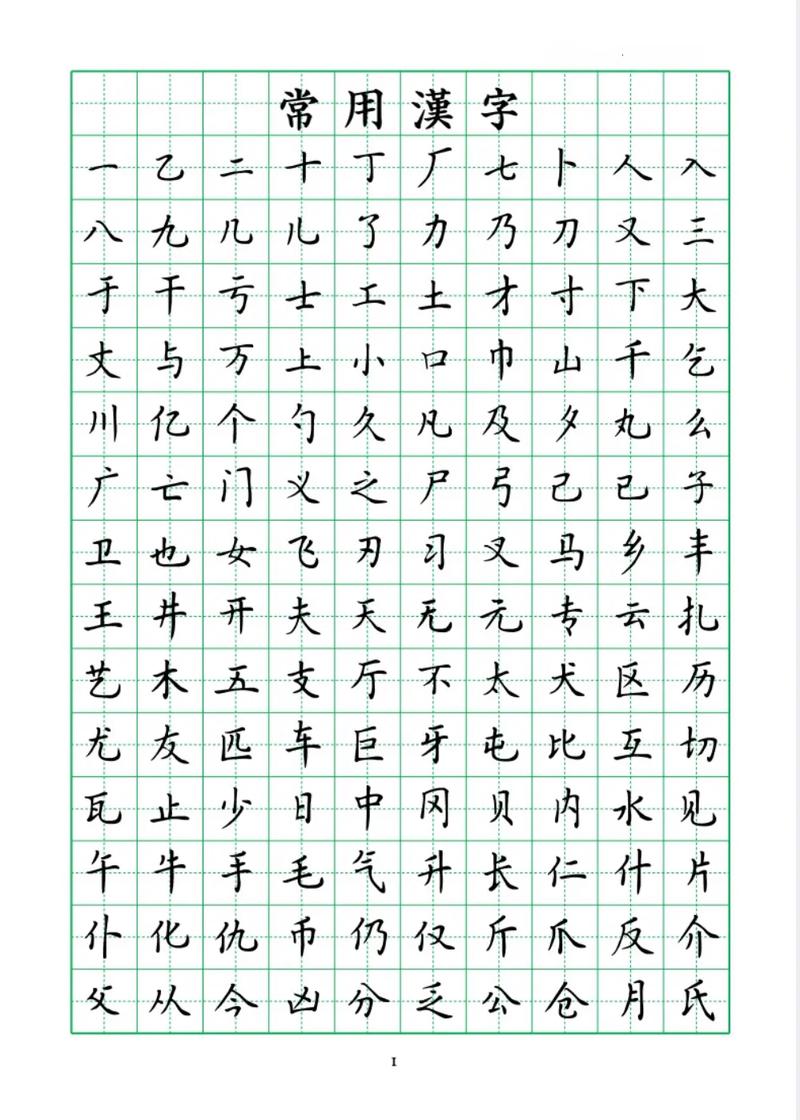 书法初学者楷书临帖练习桌面