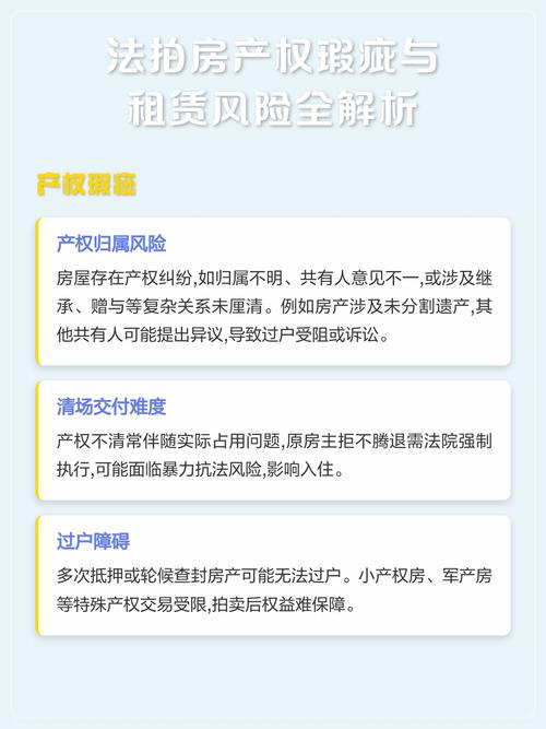 法拍房拍卖公告瑕疵条款截图